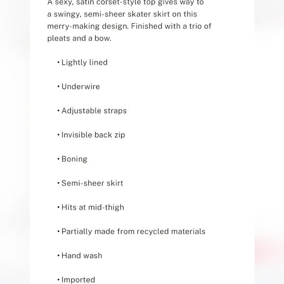 Victoria's Secret Bow Top Bustier Slip Dress - Picture 9 of 13